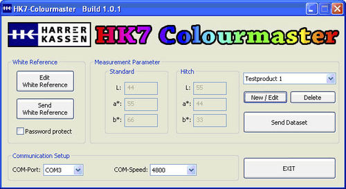 Kalibrierungssoftware - Colourmaster - Harrer & Kassen - für Farbmessungen / Windows