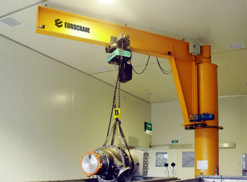 Säulenschwenkkran - T0085 - Eurocrane(China)Co.,Ltd - für Hubanwendungen
