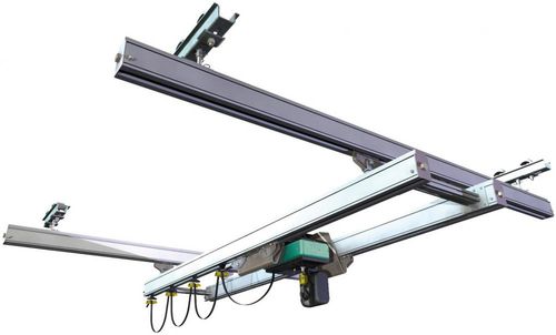 Zweiträger-Laufkran - T0007 - Eurocrane(China)Co.,Ltd - hängend / leichtgewichtig / Profilstahl