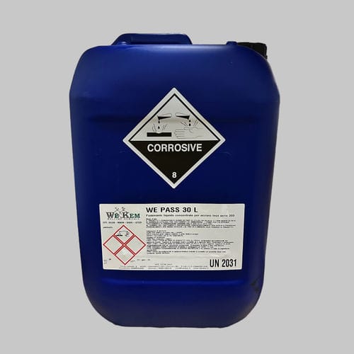 Passivierung / Von Inox - WE PASS 30 L - WE KEM snc - Chemie / für die Petrochemie / Industrie