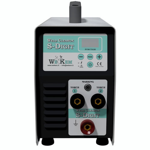 Schweißnaht-Reinigungsgerät / Polier - WELD CLEANOX S-DIGIT - WE KEM snc - elektrolytisch / WIG / MIG