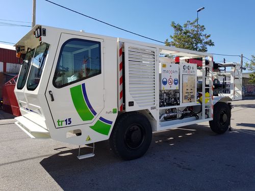 Starrer Muldenkipper - TR 15 - M. LORENZANA S.L. - Diesel / für Bergbau / für Untertagebau