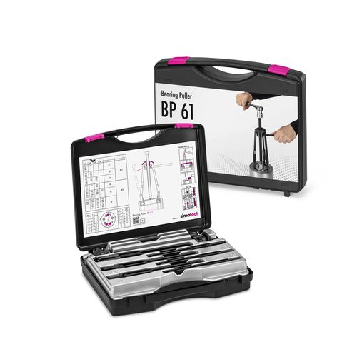Manueller Wälzlagerabzieher - simatool BP 61 - simatec AG - 3-Arm / Innenauszieher