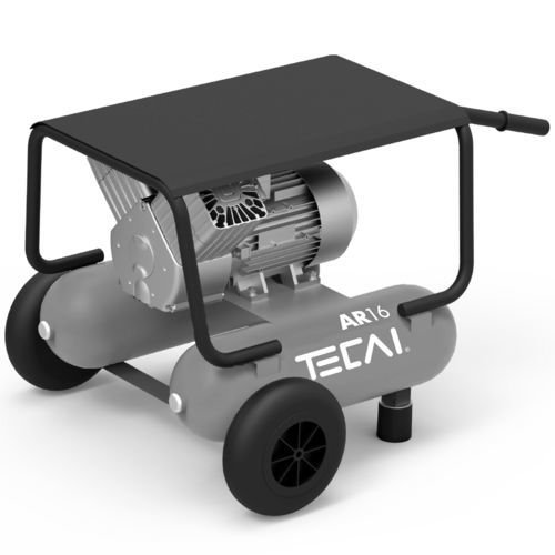 Luftkompressor - AR16  - Teinnova Tecai Innova SL - Drehschieber / mit Elektromotor / auf Rollen