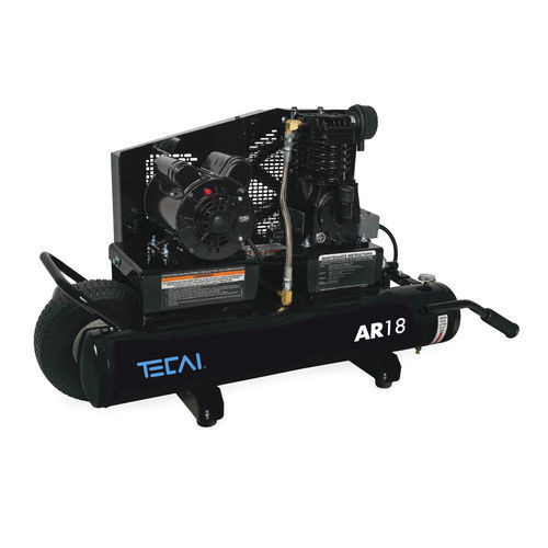 Luftkompressor - AR18  - Teinnova Tecai Innova SL - Drehschieber / mit Elektromotor / auf Rollen
