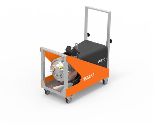 Luftkompressor - AR20 - Teinnova Tecai Innova SL - mit Elektromotor / auf Rollen / Industrie