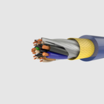 Versorgungs-Stromkabel - TCS-10001 - Teledyne Marine - Ethernet / rund / für Schifffahrtsanwendungen