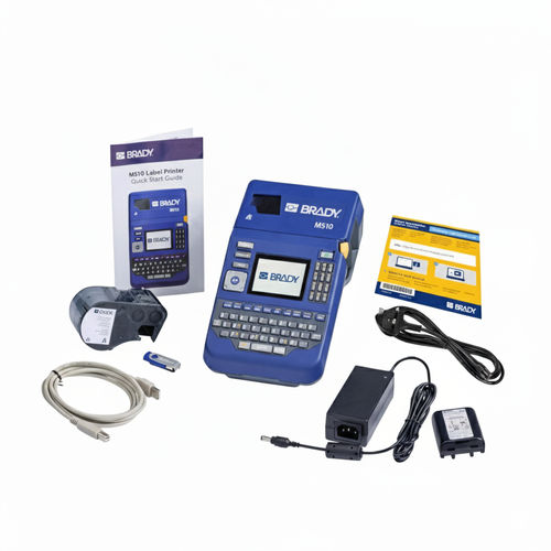 Tragbarer Etikettendrucker - M510-EU - Brady EMEA - Thermotransfer / Schnelllauf / Strichcode