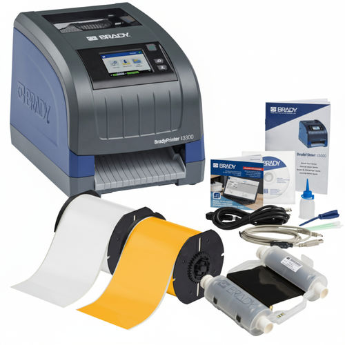 Thermotransfer-Etikettendrucker - I3300-SP-EU - Brady EMEA - Strichcode / USB / LAN