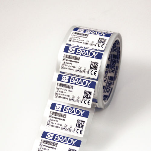 Kennzeichnungsetikett - THT-UHF-7425 series  - Brady EMEA - Thermotransfer / Strichcode / RFID