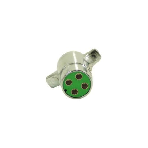 Runder Stopfen - P215M - Pierce Arrow Inc. - außen / ABS-Kunststoff / Chrom