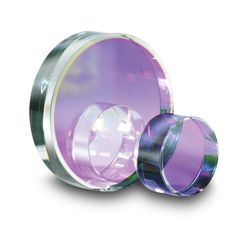 Verlustarmer Spiegel - Research Electro-Optics - rund / aus BK7-Glas / Quarzglas
