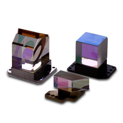 Optisches Prisma / Präzision - Research Electro-Optics - Strahlteiler / aus CaF2 / aus Zinkselenid
