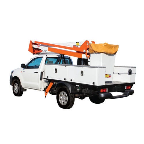 LKW-montierte Gelenkarbeitsbühne - GT 9,5 PANTOGRAPHIC - Guiton Equipamentos Hidráulicos - hydraulisch