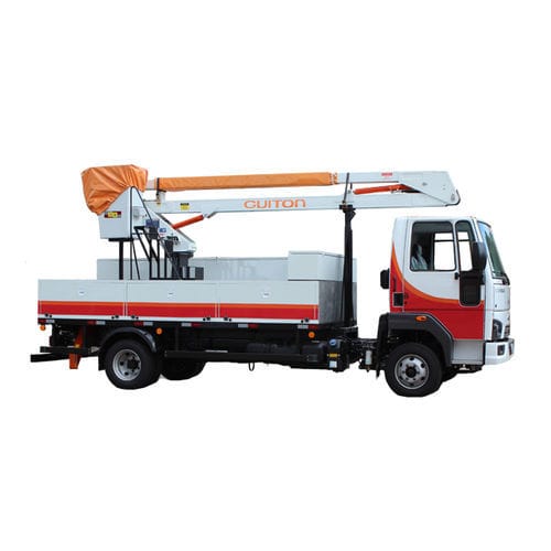 LKW-montierte Gelenkarbeitsbühne - GT 13 LV EVOLUTION - Guiton Equipamentos Hidráulicos - hydraulisch