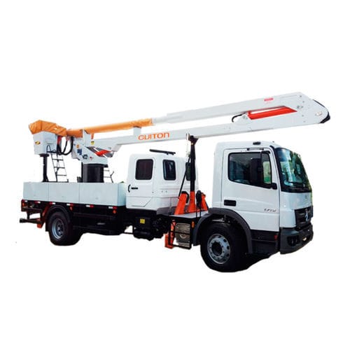 LKW-montierte Gelenkarbeitsbühne - GT 18 LV EVOLUTION - Guiton Equipamentos Hidráulicos - hydraulisch