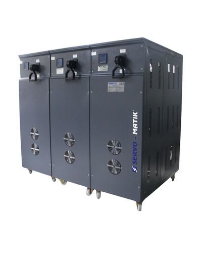 Dreiphasiger Spannungskonstanthalter - SERVO-REG - Servo-Matik - mit automatischem Spannungsregler