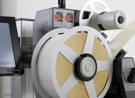 Druck- und Etikettiermaschine / Thermodirekt - D43 - Industrial Labelling Systems - für Etiketten / für Verpackung / automatisch
