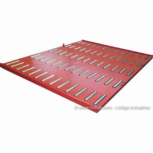 Stahlpalette - Lödige Industries - für Materialumschlag / Transport / robust