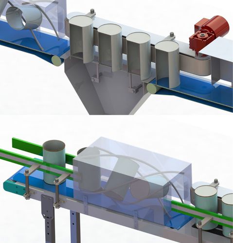Luftstrahl-Reinigungssystem - Sapli - automatisch / für Konservendosen / für Hygieneanwendungen