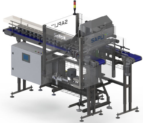 Automatische Verschließmaschine für Konservendosen - VGS1 AUTO SEAMER 7 UPM - Sapli - mit Vakuum Technik / mit Gasinjektionssystem