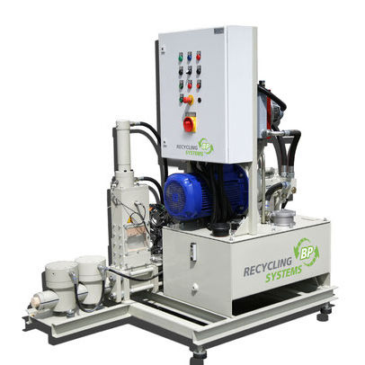 Holzspäne-Brikettpresse - Elan B60 - BP-Recyclingsystems GmbH - für Müll / automatisch