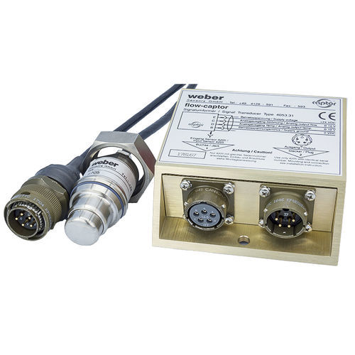 Kalorimetrischer Strömungssensor - 4215 S101 + 4615.30 S101 - weber Sensors GmbH - Volumen / für Flüssigkeiten / zur Prozessüberwachung