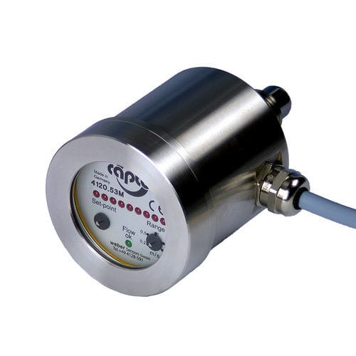 Thermo-Durchflusswächter - 4120.5xM - weber Sensors GmbH - für Flüssigkeiten / Edelstahl / IP67