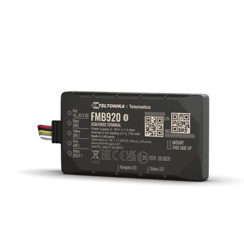 SMS-Ortungssystem - FMB920 - TELTONIKA SAS - Fahrzeugflotten Tracking / GPS / 2G