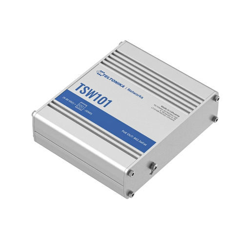 Ethernet-Switch / 5 Ports - TSW101 - TELTONIKA SAS - Gigabit-Ethernet / eingebaut / Industrie