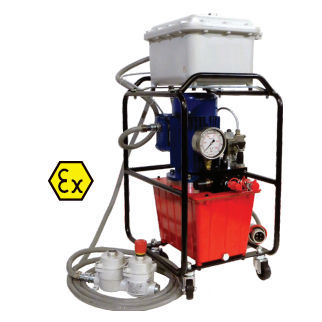 Axialkolben-Hydraulikpumpe - PHE-ATEX  - TRITORC INC - elektrisch / für Industrieanwendungen / Dreistufen-EMC