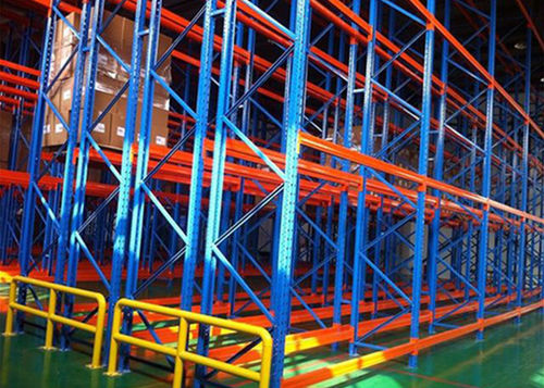 Fachbodenregal - Aceally (Xiamen) Technology Co., Ltd - Doppeltiefe / für schwere Lasten / Paletten
