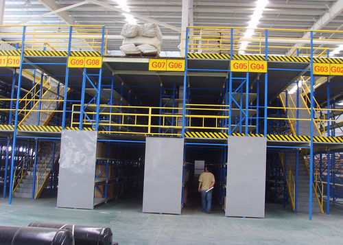 Stahlbaubühne für Industrieboden - Aceally (Xiamen) Technology Co., Ltd - für Lagerhallen