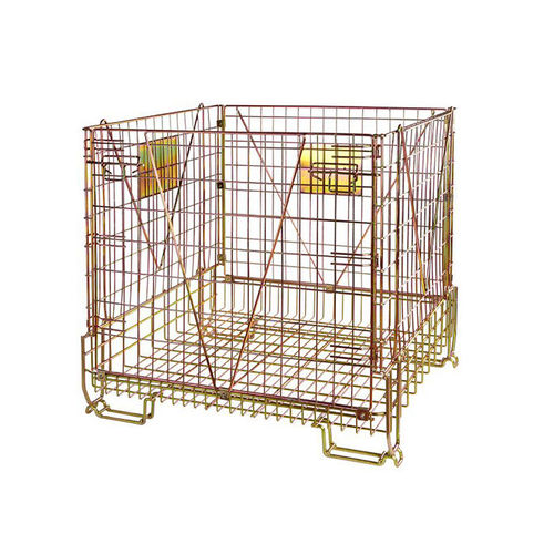 Palettenbox / galvanisiertem Stahl - Aceally (Xiamen) Technology Co., Ltd - Lager / Norm / Drahtgewebe