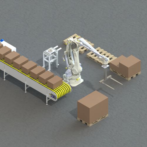 Palettierroboterzelle - RD - PC01 - Whitech srl
