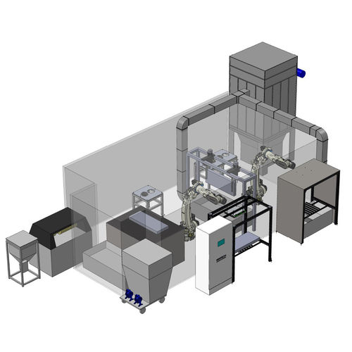 Schneid-Roboterzelle - RD - WC01 - Whitech srl