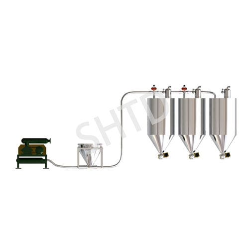 Pneumatische Förderanlage / Verdrängung - Shanghai Tandy Machinery Manufacturing Co.,Ltd. - in verdünnter Phase / kontinuierlich / Pulver