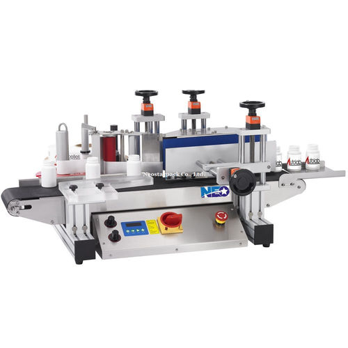 Halbautomatische Etikettiermaschine - LR1100 - NEOSTARPACK Co., Ltd. - für Flaschen / für Chemikalien / zur Seitenetikettierung
