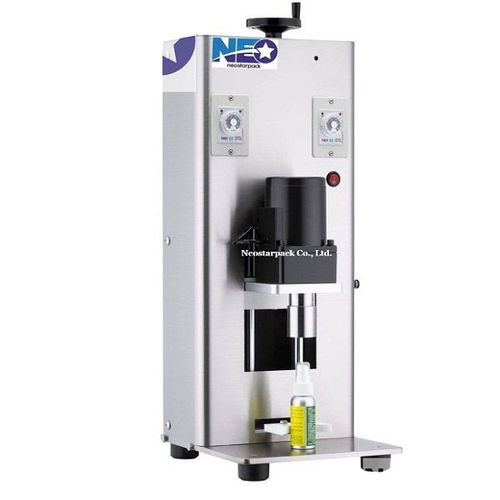 Schrauben-Verschliessmaschine - CC1000 - NEOSTARPACK Co., Ltd. - pneumatisch / halbautomatisch / für Flaschen