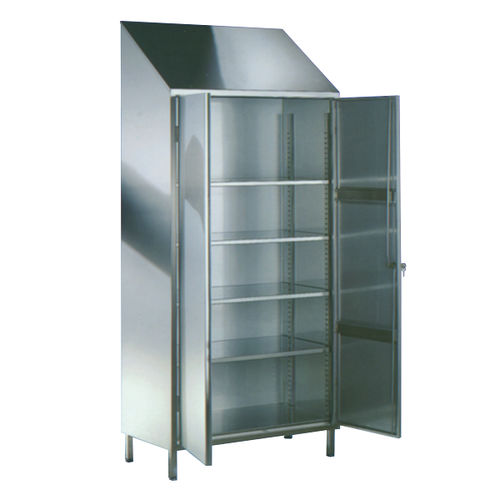 Lagerschrank - C-003E series - NOVETAL - bodenstehend / Fachböden / doppeltürig