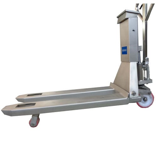 Handhubwagen - NOVETAL - Stand / Edelstahl / für Industrieanwendungen