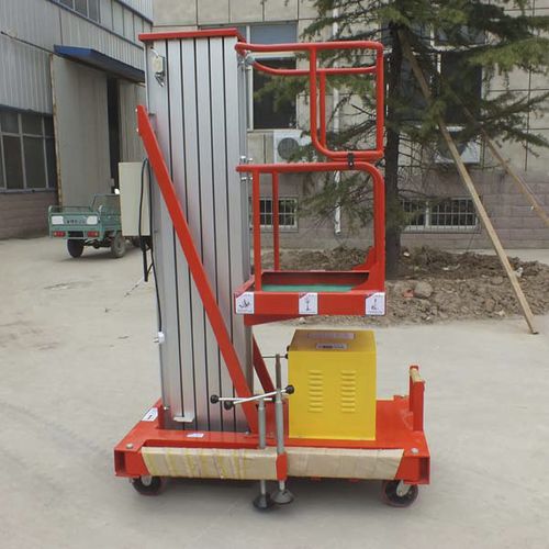 Hubmastbühne auf Reifen -  a600 series - Jinan Juxin Machinery Co., Ltd. - elektrisch / für den Innenbereich / kompakt