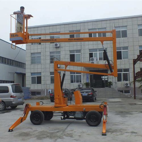 Gelenkarbeitsbühne mit Eigenantrieb - a800 series - Jinan Juxin Machinery Co., Ltd. - auf Reifen / Diesel / hydraulisch