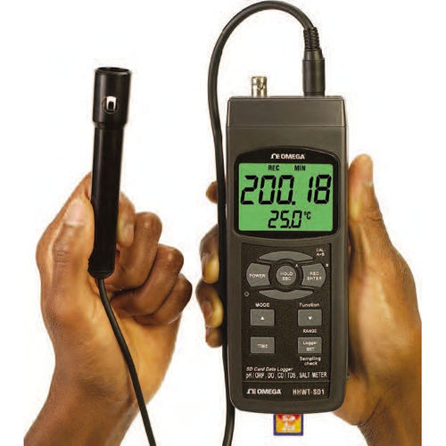 Wasserqualitätsmessgerät - HHWT-SD1  - OMEGA - TDS / pH / Redox