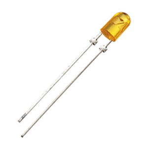 Farbige LED - 3mm - Liteon - oval / Through-Hole / hohe Helligkeit