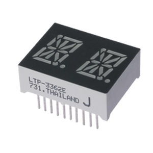 LED-Display - LTP series - Liteon - alphanumerisch / zweistellig / mit hohem Kontrast