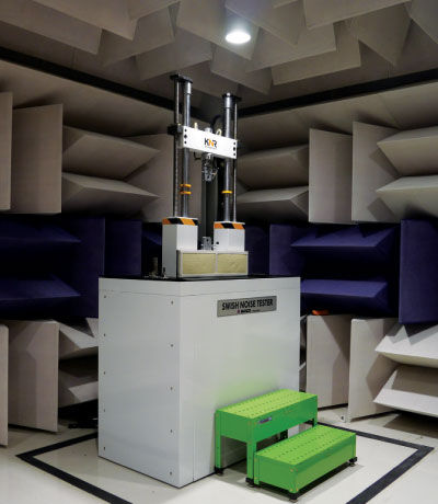 NV-Prüfmaschine - KNR system - Stoßdämpfer