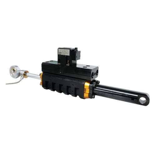 Hydraulischer Antrieb - KNR system - linear / mit Parallelkolbenstange / kompakt