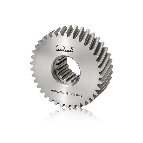Zylinderförmiges Zahnrad - MHSGC0400201-N55-DIN6 - Yuan Yi Chang Machinery Co., Ltd. (YYC) - Helikoidalverzahnung / mit Nockenwelle / Stahl