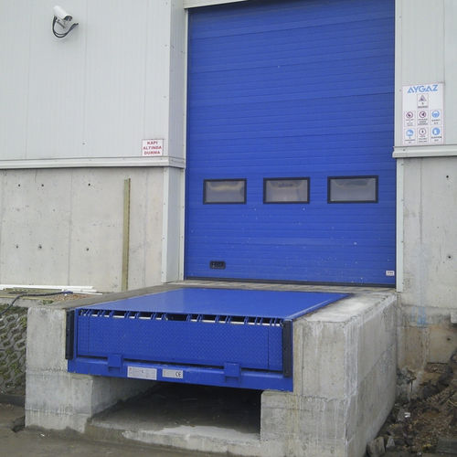 Hydraulische Überladebrücke - HR series - ONDER GRUP MAKİNE - Klappkeit / mit Klappkeil